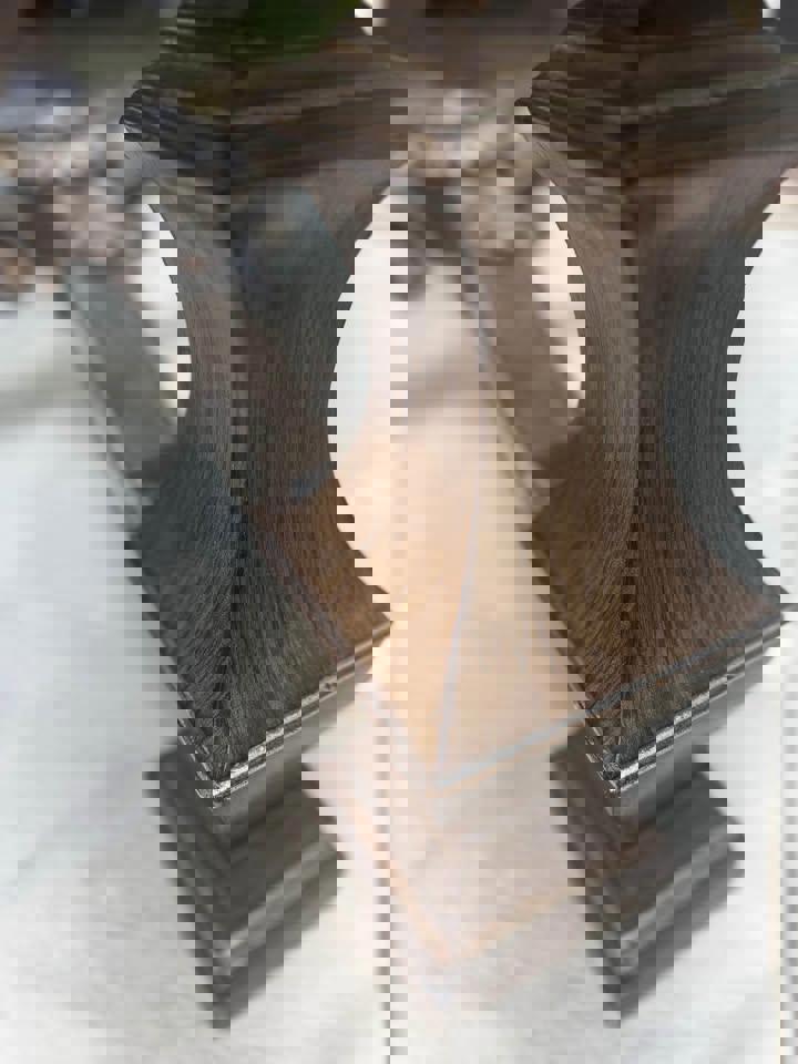 Large luxury vintage square coffee table 120x120x60cm with thick glass top