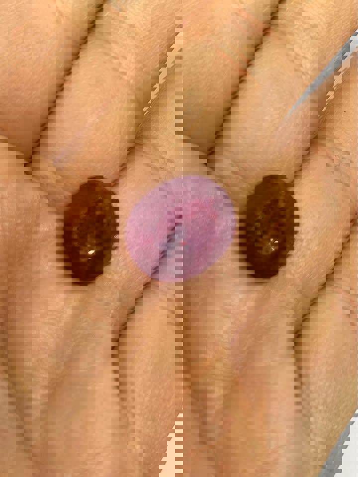 10 ct natural ruby Kashmir Région gift July birthday stone