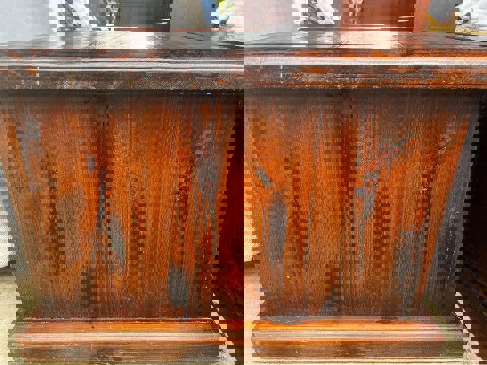 Rustic solid timber beside tables $300 for a pair and large coffee table $400