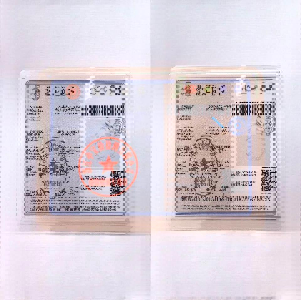 4mm 18k Oval Freshwater Pearl nucleus-free freshwater pearl Necklace with certificate (4.79g)