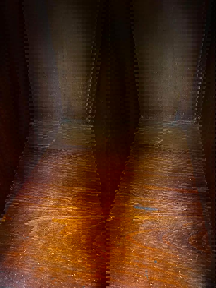 2.2m long TV cabinet solid timber TV stand entertainment table