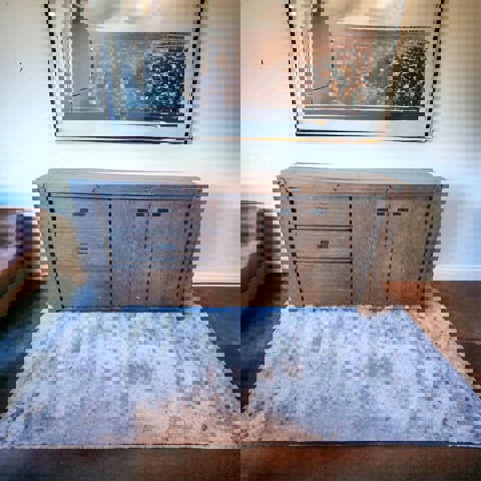 Solid timber rustic sideboard hall stand coffee table $250/p