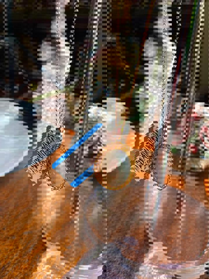 Gold plated s925 silver natural Mabe sea water Pearl necklace