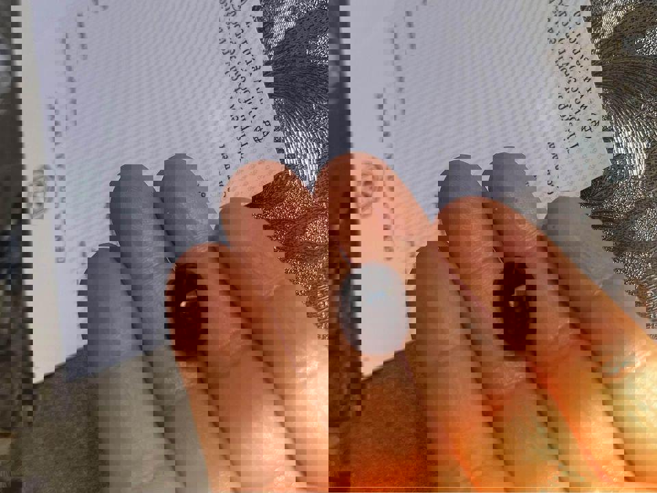 10.33ct natural blue sapphire with international certificate GEMID from Kashmir