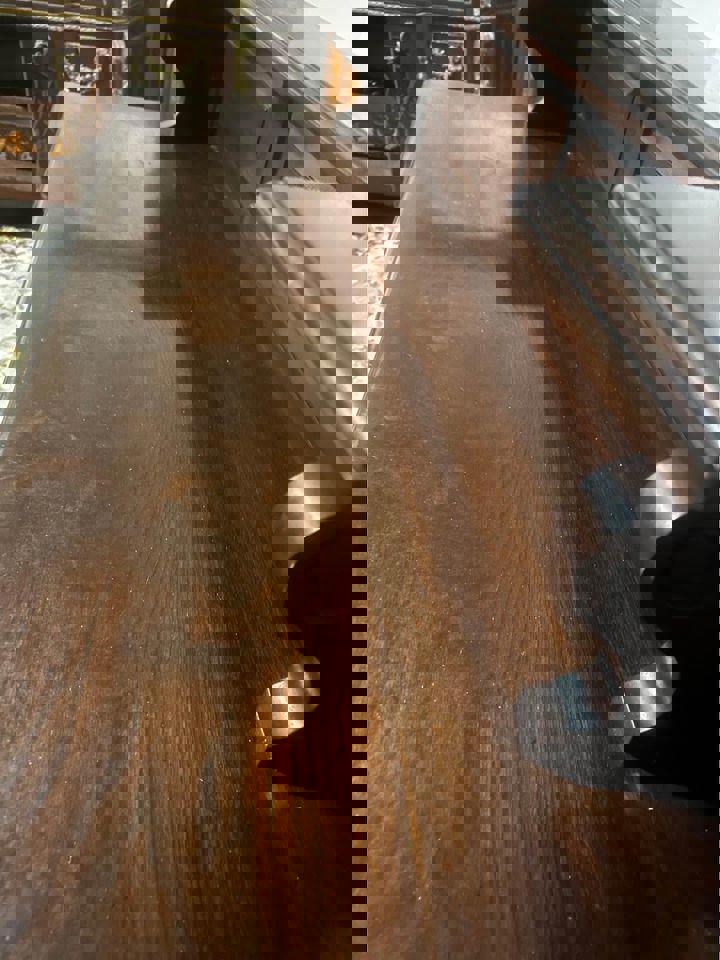 Henry II Walnut Server antique French walnut solid timber sideboard hall stall