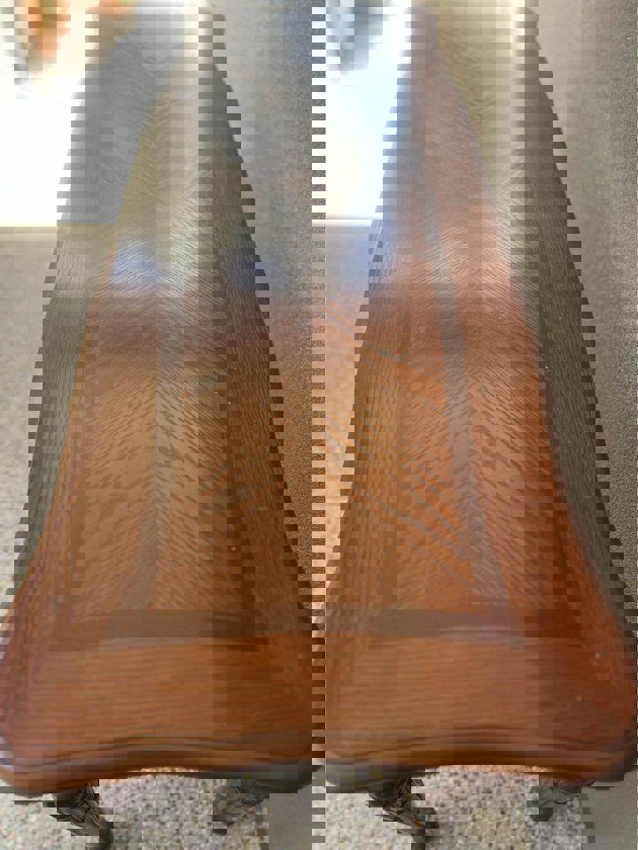 Solid timber with nice hand caving hall stand hall table end tall 126 x46x76 cm