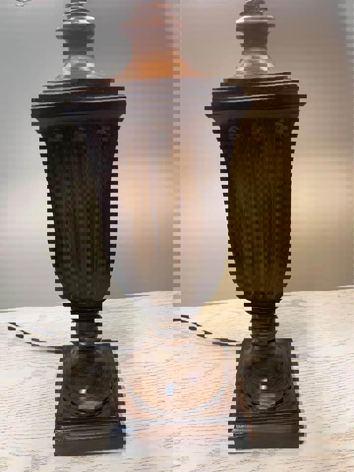 Antique lamp 75 cm tall 23 cm width