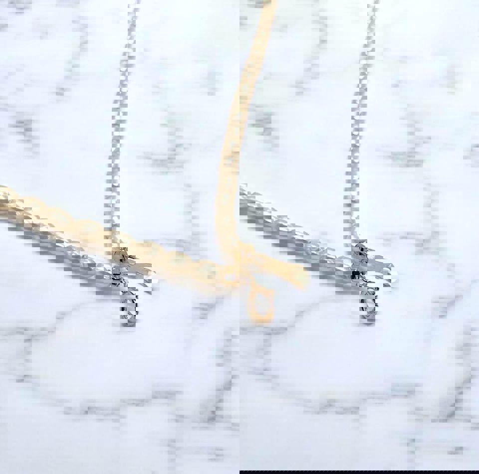 4mm 18k Oval Freshwater Pearl nucleus-free freshwater pearl Necklace with certificate (4.79g)