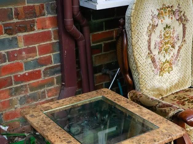 Impressive Marble tall lamp antique 95cm high 88 cm width new condition