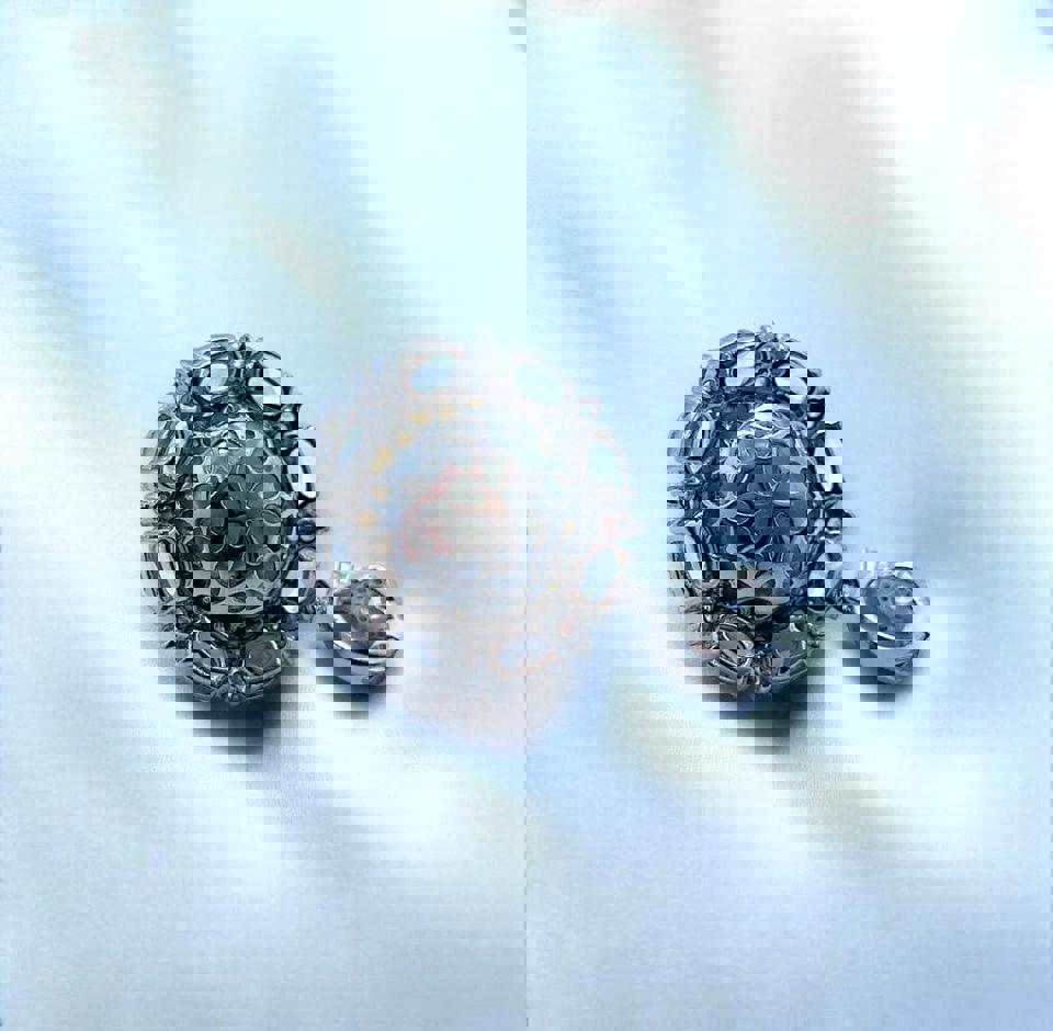 16MM giant natural Freshwater Pearl Pendant in S925 with certificate gift for her