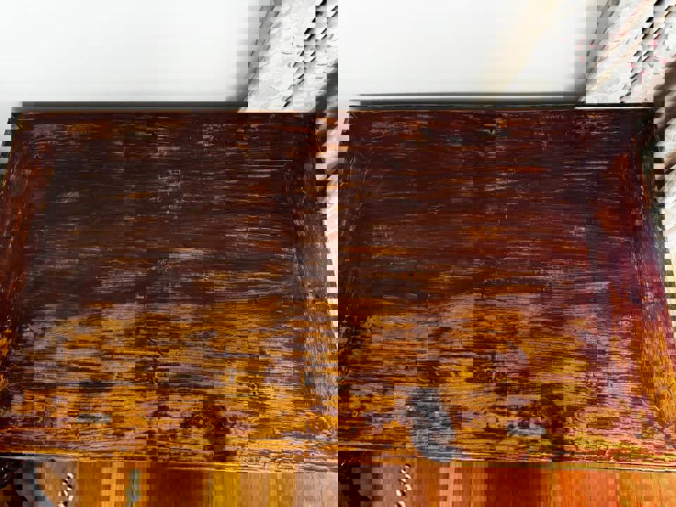 107x 77x 57d cm Vintage Chinese cabinet hall Stand hand carved solid timber