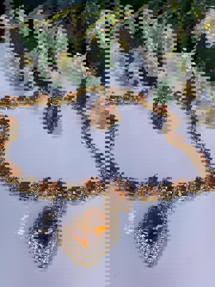 ChromaLuxe Radiance Set ring and necklace set changing 6 colours