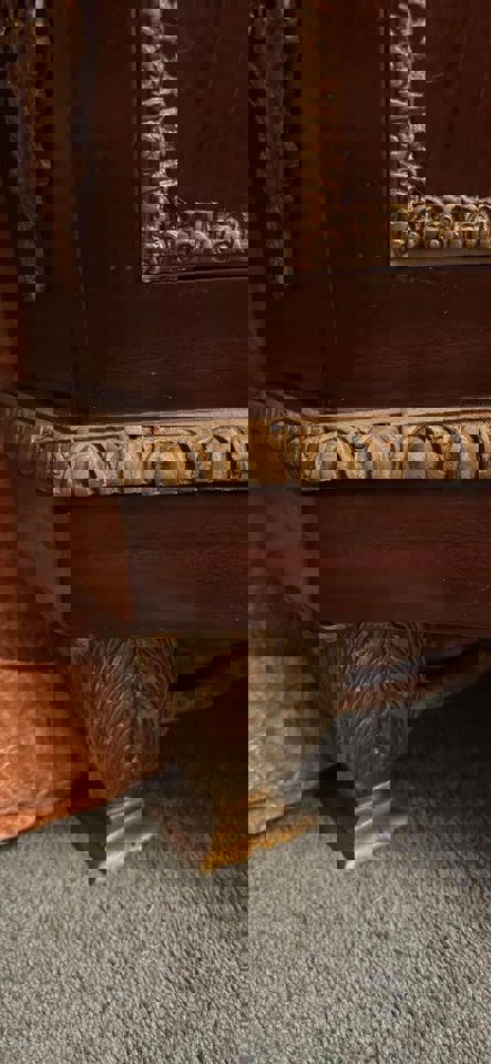 French 19th Century Louis XVI Style Bronze Mounted Commode Cabinets sideboard