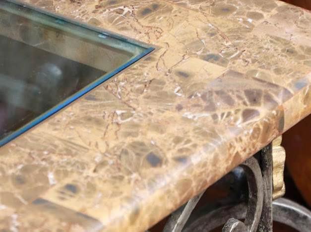 Elegant Decorative Lamp with Marble Top Table corner table coffee tables pairs table