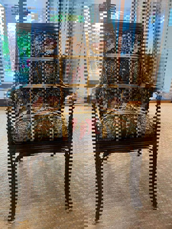 Antique chairs still strong firm and solid light weight 3 pieces available