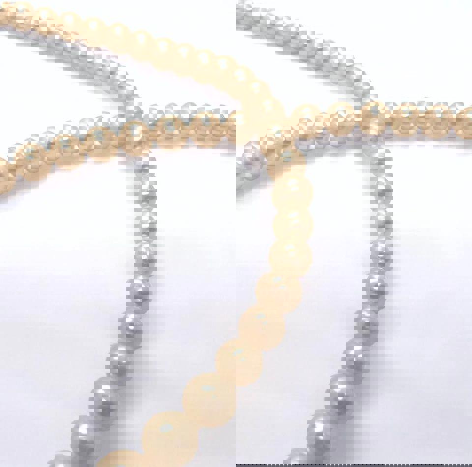 7-8mm S925 AAA Freshwater Pearl Necklace with certificate Christmas gift