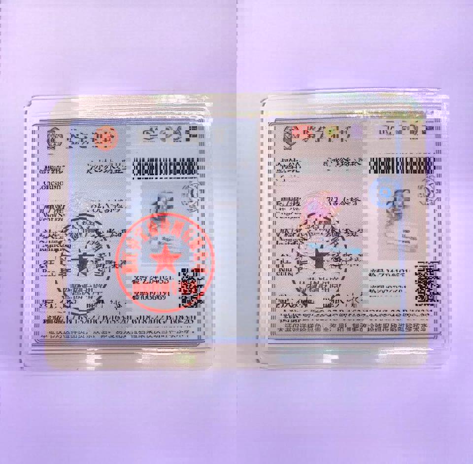 S925 baroque diamond style natural Freshwater Pearl Pendant with certificate