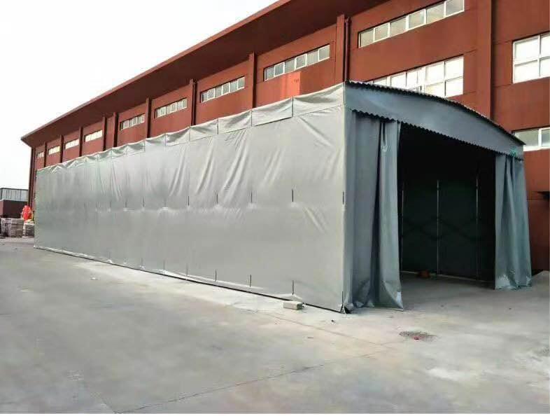 Extra heavy duty tent with wheels steel 3x9m temporary garage/storage/shed