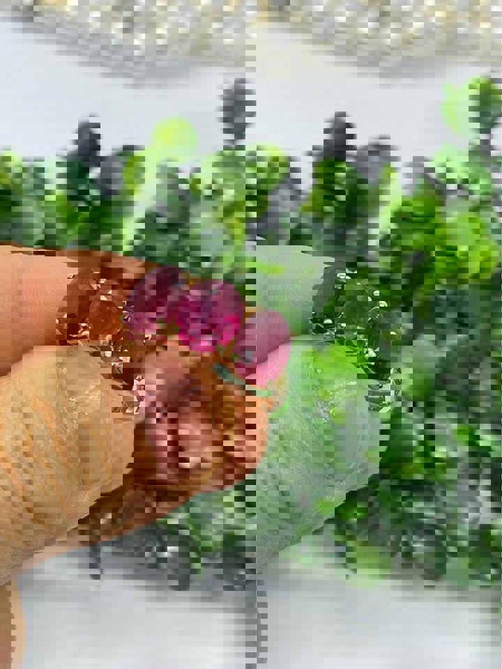 Natural Ruby 18k Glod ring three stones birthday gift for her 4.71ct for $999