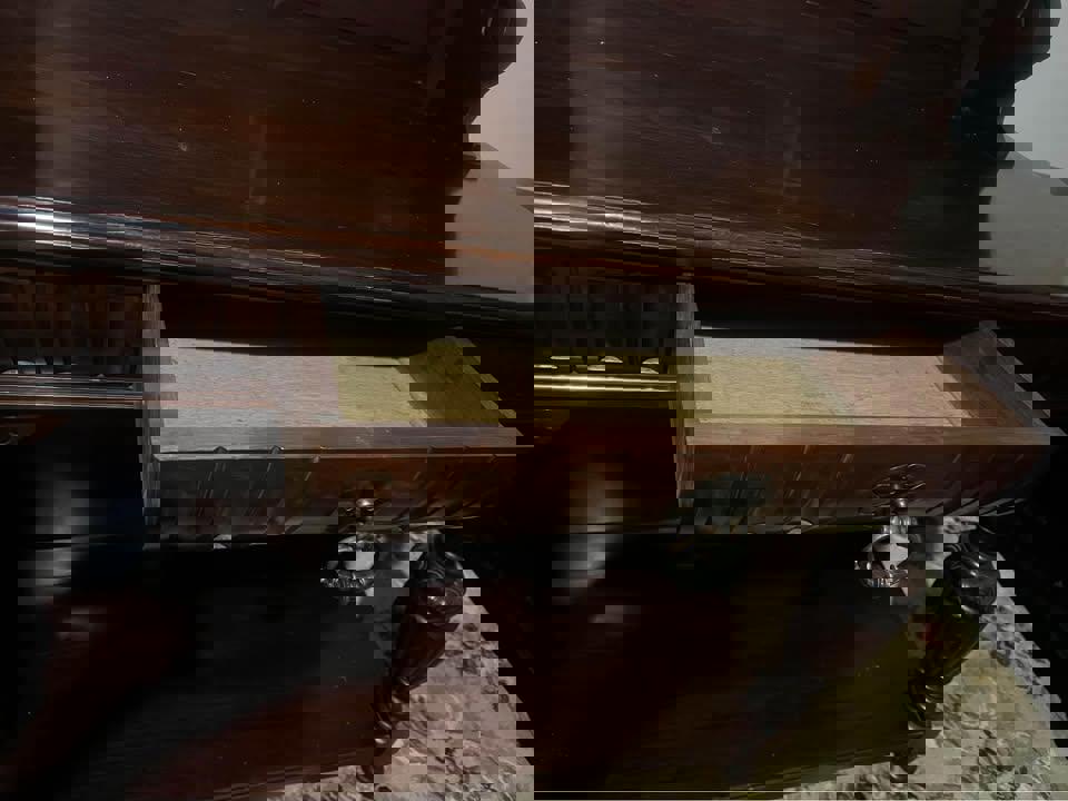 Henry II Walnut Server antique French walnut solid timber sideboard hall stall