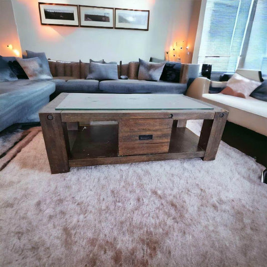 Solid timber rustic sideboard hall stand coffee table $250/p