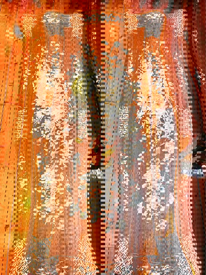 A set of Mother of Pearl Inlay Antique Chinese Armchairs 6 seats