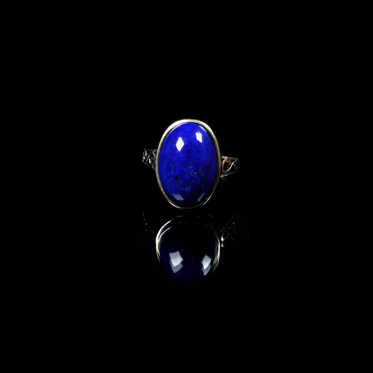 Afghan top quality genius lapis rings sterling silver adjustable handmade matching rings for whole family or couples 8 designs all unique