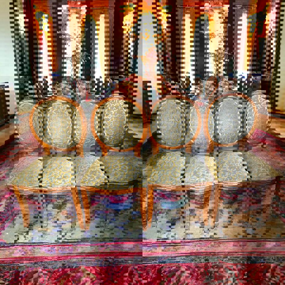 Large single dining chairs 18 pieces avail $99 each same arm chair for $120 each