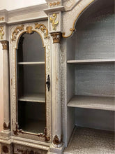 Load image into Gallery viewer, Impressive French antique white luxury extra large 2.68m bookshelf
