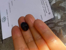 Load image into Gallery viewer, 10.33ct natural blue sapphire with international certificate GEMID from Kashmir
