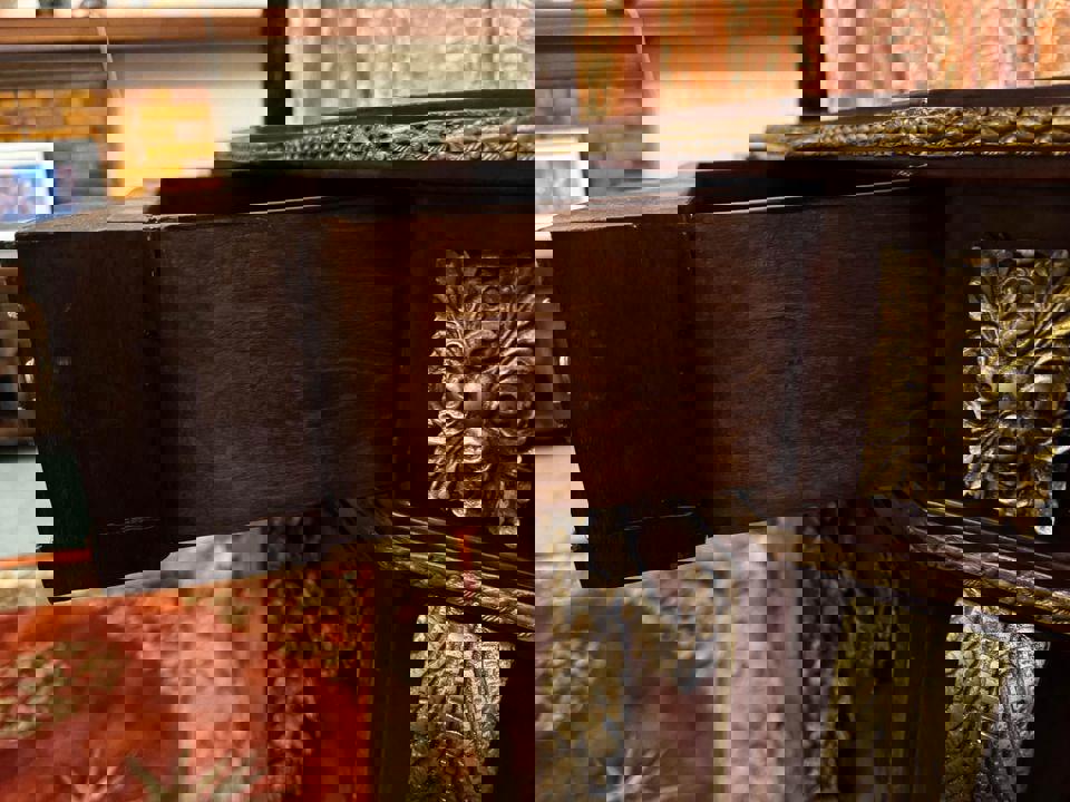 French 19th Century Louis XVI Style Bronze Mounted Commode Cabinets sideboard