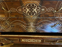 Load image into Gallery viewer, 114x52x110cm antique French style chest of drawers dresser sideboard solid timb
