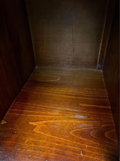 2.2m long TV cabinet solid timber TV stand entertainment table