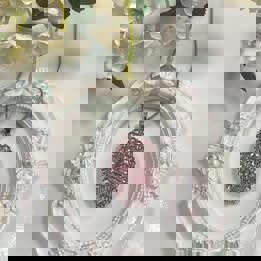 Pink sapphire flower pendent in s925