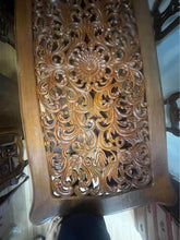Load image into Gallery viewer, Luxury antique large dinner table hand carved solid timber
