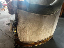 Load image into Gallery viewer, Large sofa set 1.8m +1.5m 3 seats +2 seats +2 single sofas 7 seats antique style lounge set timber
