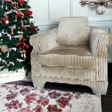 Load image into Gallery viewer, Super comfy armchairs with wheels excellent conditions feather cushions removabl
