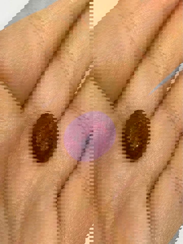 10 ct natural ruby Kashmir Région gift July birthday stone