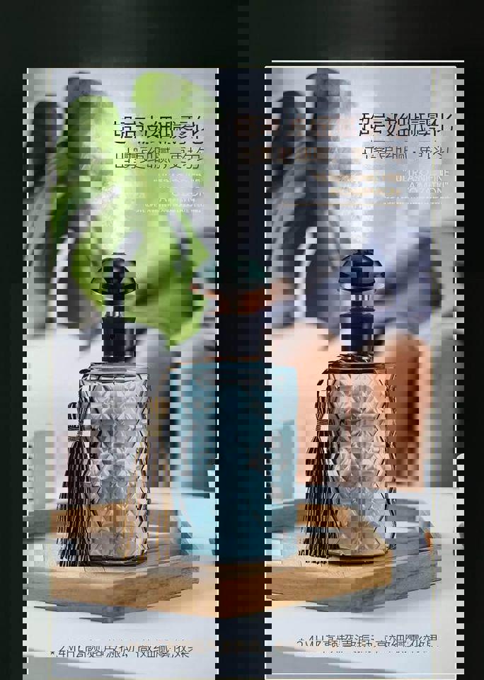 Artisan Aromatherapy Glass Diffuser Set - Elegant Home Decor