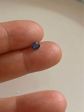 Load image into Gallery viewer, 0.5 ct natural cornflower blue sapphire Sri Lanka region with certificate oval shape
