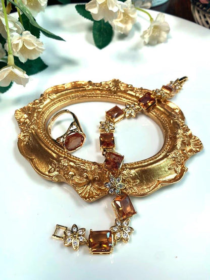 bracelet and ring set ChromaLuxe Radiance Bracelet Set