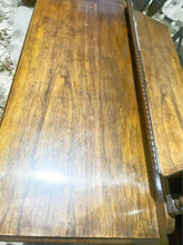 Load image into Gallery viewer, Antique solid timber walnut dresser dressing table large mirror excellent
