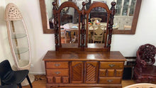 Load image into Gallery viewer, Classic Wooden Dresser with Mirror - Elegant Design
