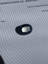 Load image into Gallery viewer, 10.33ct natural blue sapphire with international certificate GEMID from Kashmir
