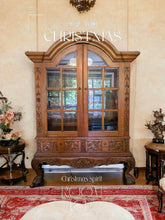 Load image into Gallery viewer, Impressive vintage display cabinet 3 parts easy move solid timber 238x165x80 cm
