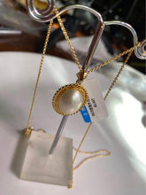 Load image into Gallery viewer, Gold plated s925 silver natural Mabe sea water Pearl necklace
