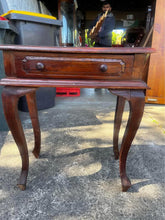 Load image into Gallery viewer, Refurbished antique side table hall stand end table beside table 60x34x70cm

