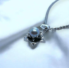 Load image into Gallery viewer, S925 Seawater Tahitian pearl black Pearl Pendant with certificate
