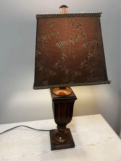 Antique lamp 75 cm tall 23 cm width