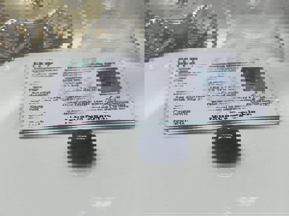 27.30ct natural sapphire violetish blue with certificated no heat treatment